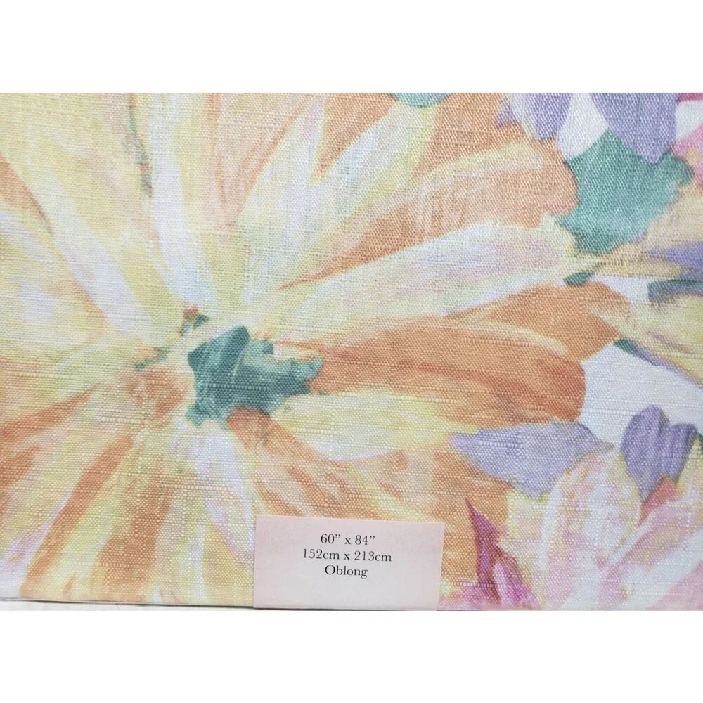 Printed Fabric Tablecloth 60